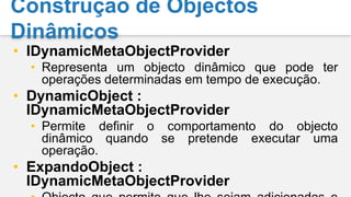 Argumentos Com Nome E Opcionaishttp://paulomorgado.net/pt/blog/archive/2010/04/16/c-4-0-argumentos-com-nome-e-opcionais.aspxAlternativa Aos Argumentos Opcionaishttp://paulomorgado.net/pt/blog/archive/2010/04/18/c-4-0-alternativa-aos-argumentos-opcionais.aspxNamed and Optional Arguments (C# Programming Guide)http://msdn.microsoft.com/library/dd264739(VS.100).aspxRecursos
