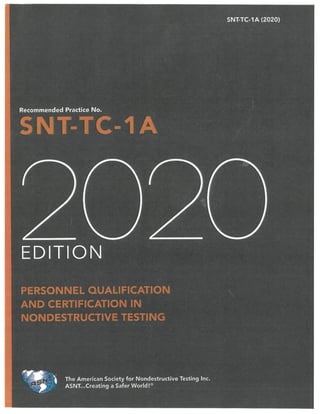 Asnt snt-tc-1 a- 2020
