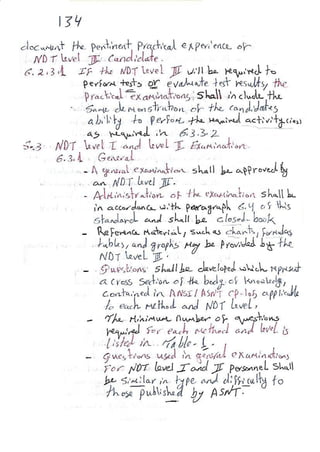 ASNT Basic Level III Notes Part III- Dr. Samir Saad (Handwriting) 