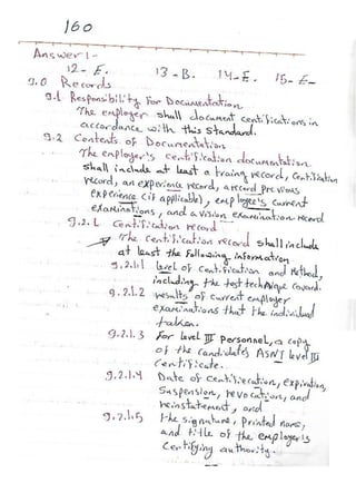 ASNT Basic Level III Notes Part III- Dr. Samir Saad (Handwriting) 
