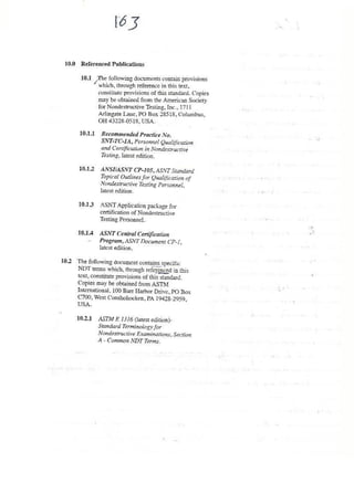 ASNT Basic Level III Notes Part III- Dr. Samir Saad (Handwriting) 