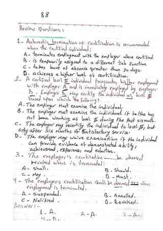 ASNT Basic Level III Notes Part III- Dr. Samir Saad (Handwriting) 