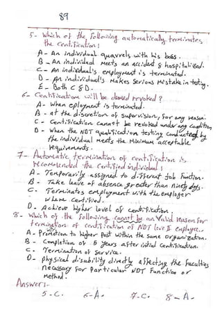 ASNT Basic Level III Notes Part III- Dr. Samir Saad (Handwriting) 