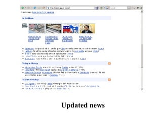 Updated news 