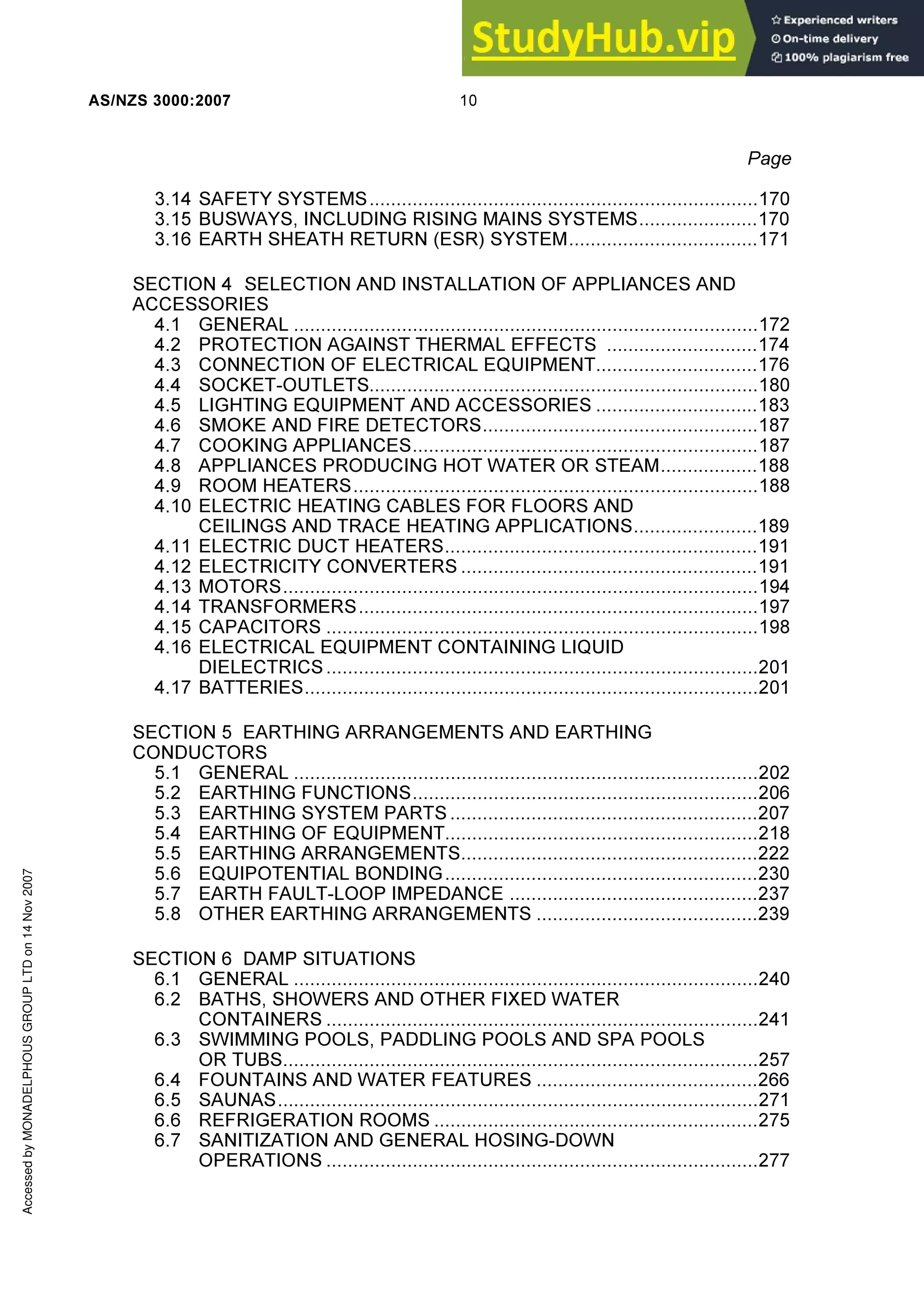 AS NZS AS NZS 3000 2007 Wiring Rules | PDF