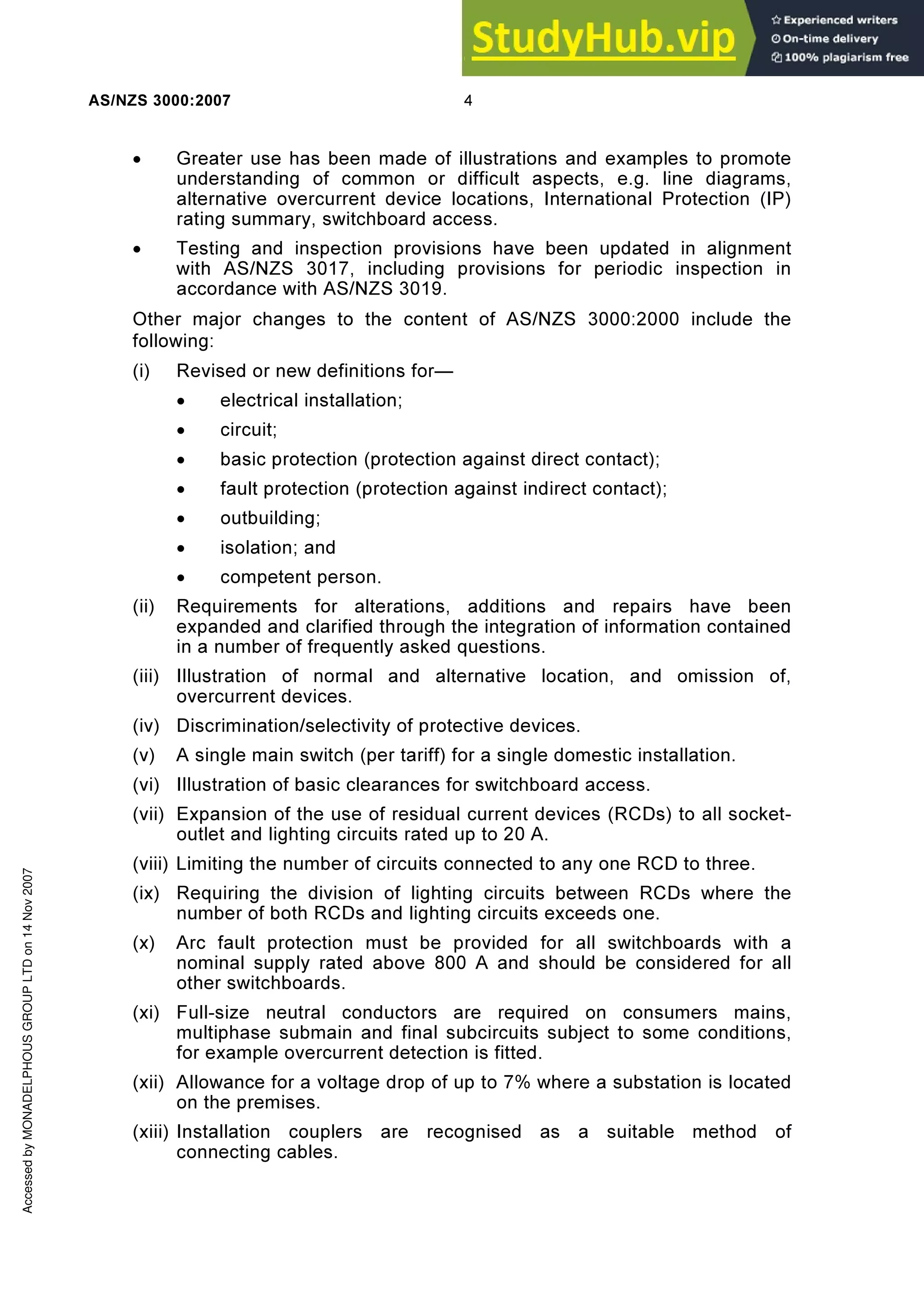 AS NZS AS NZS 3000 2007 Wiring Rules | PDF
