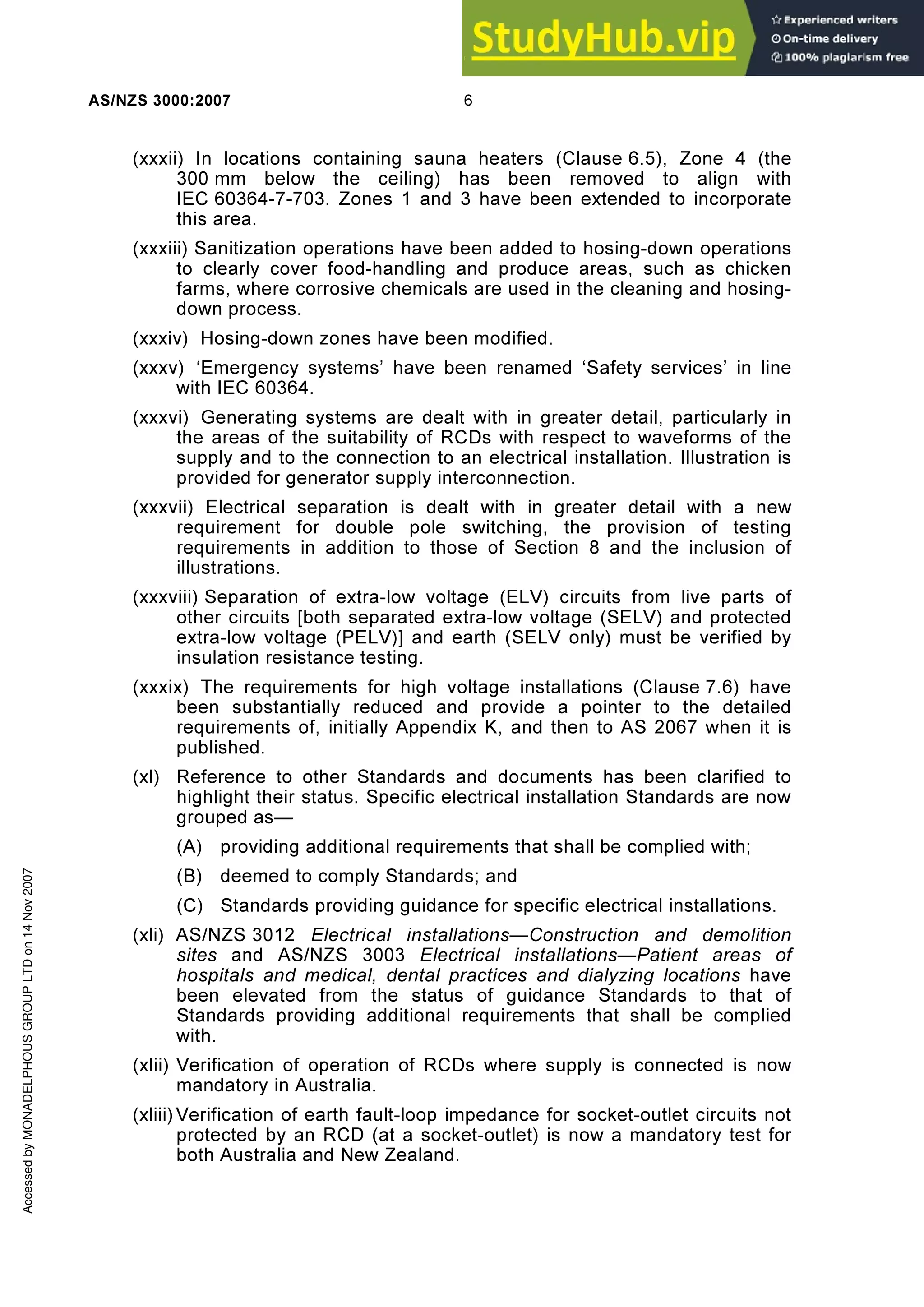 AS NZS AS NZS 3000 2007 Wiring Rules | PDF