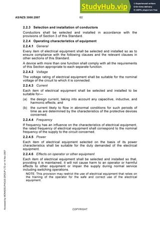 AS NZS AS NZS 3000 2007 Wiring Rules | PDF