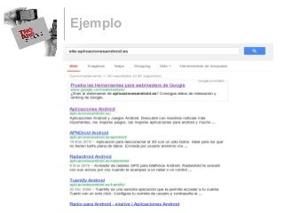 Ejemplo
 