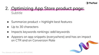 App Store Optimization (ASO) - 2020 Ultimate Guide for Apple App Store ...