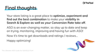 App Store Optimization - 2020 Ultimate Guide for Google Play Store ASO ...