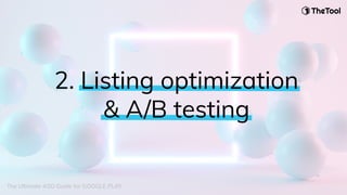 App Store Optimization - 2020 Ultimate Guide for Google Play Store ASO ...