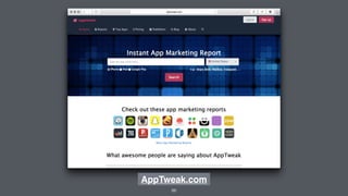 AppTweak.com 
86 
 