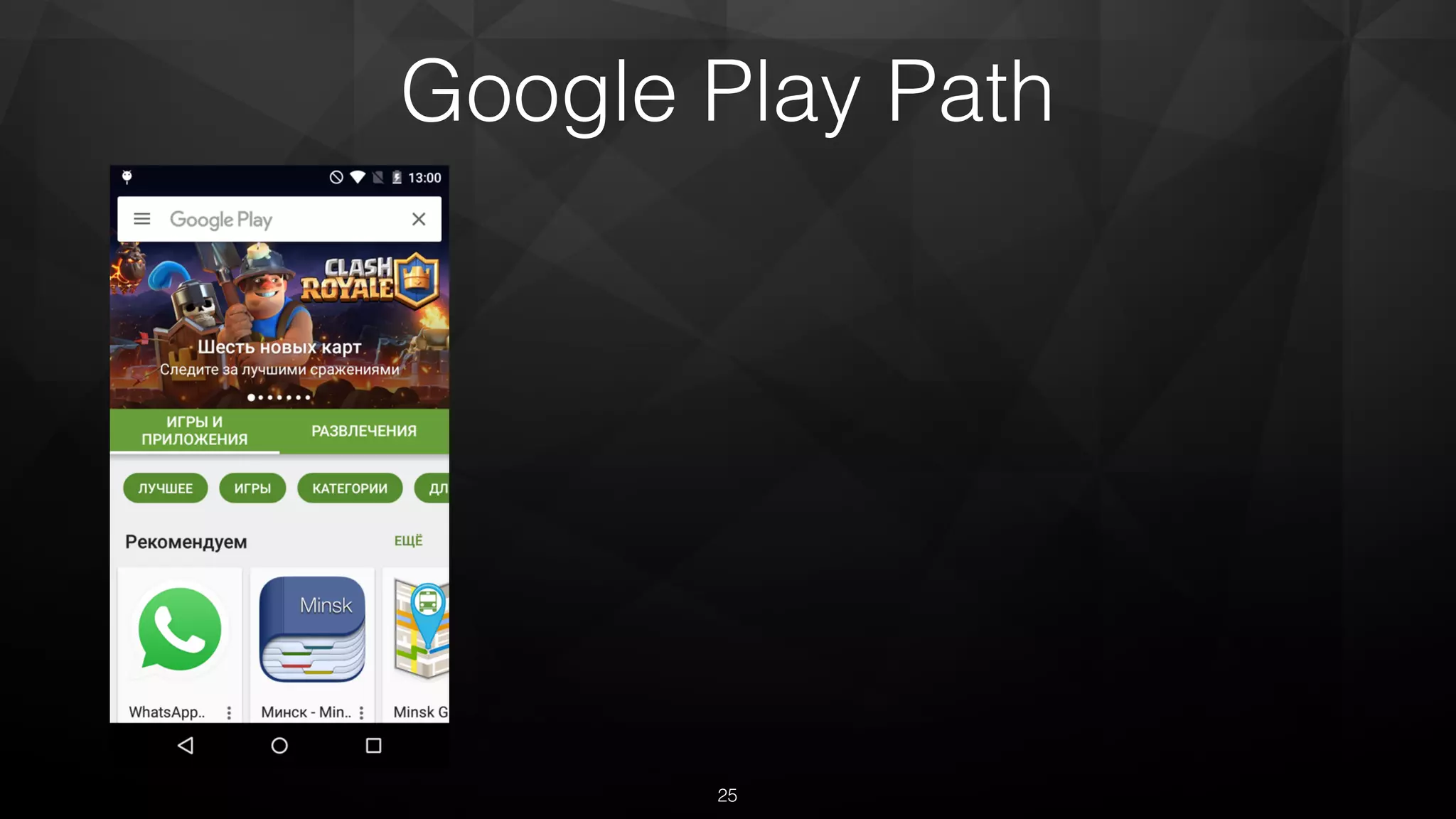 Google Play Path
25
 