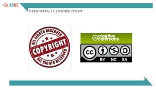 OPEN DATA: LE LICENZE D’USO
 
