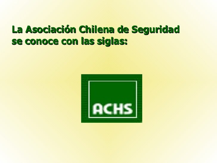 Asociación Chilena de Seguridad