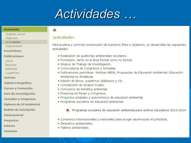 Asociación española de educación ambiental