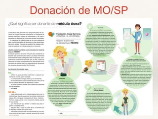 Donación de MO/SP
 