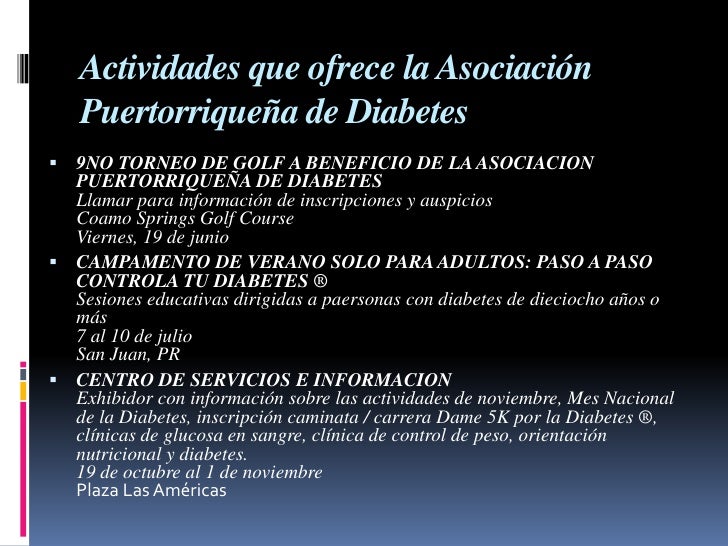 Asociacion PuertoriqueñA De Diabetes Asociacion PuertoriqueñA De Diabetes