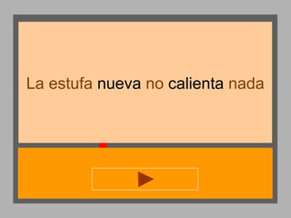 La estufa nueva no calienta nada

 