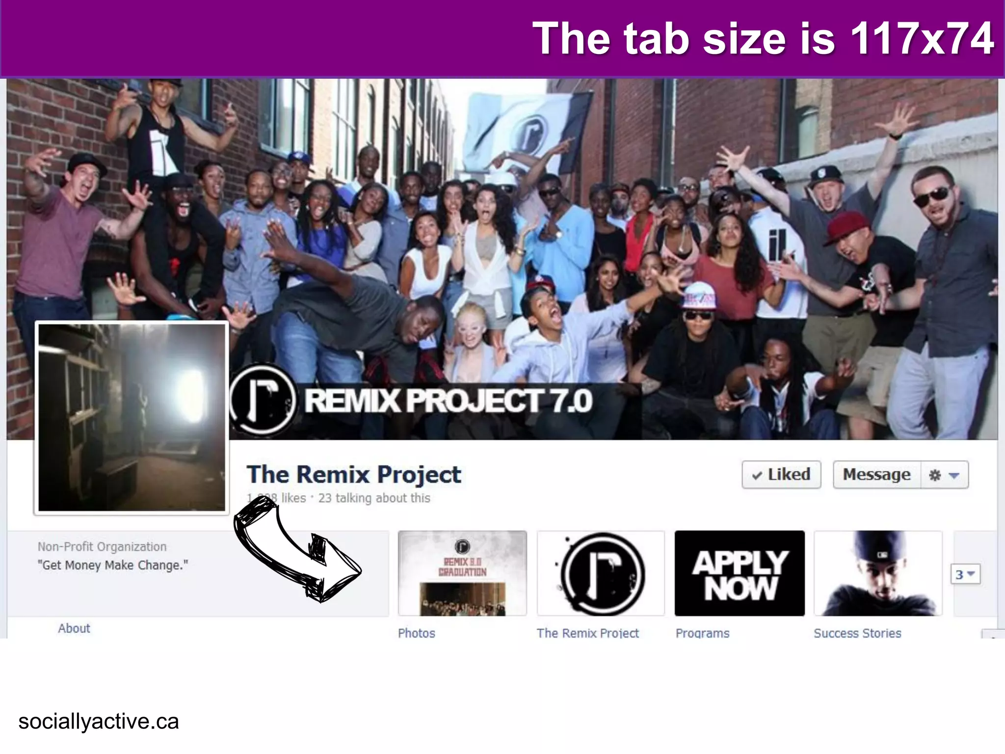 The tab size is 117x74




sociallyactive.ca
 