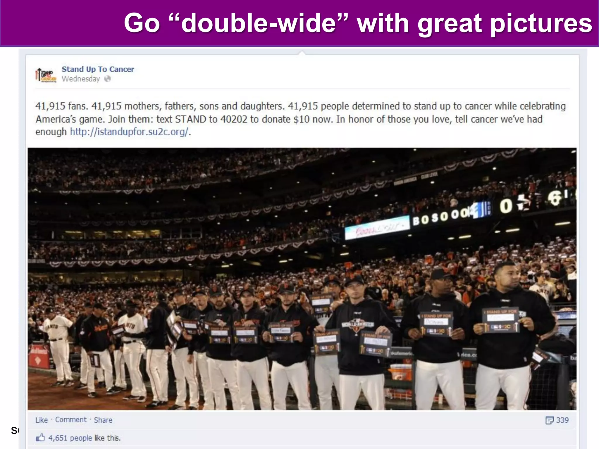 Go “double-wide” with great pictures




sociallyactive.ca
 