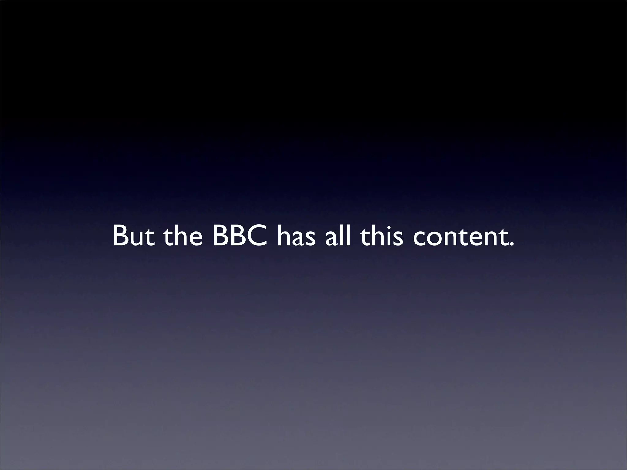 A Social Semantic BBC?