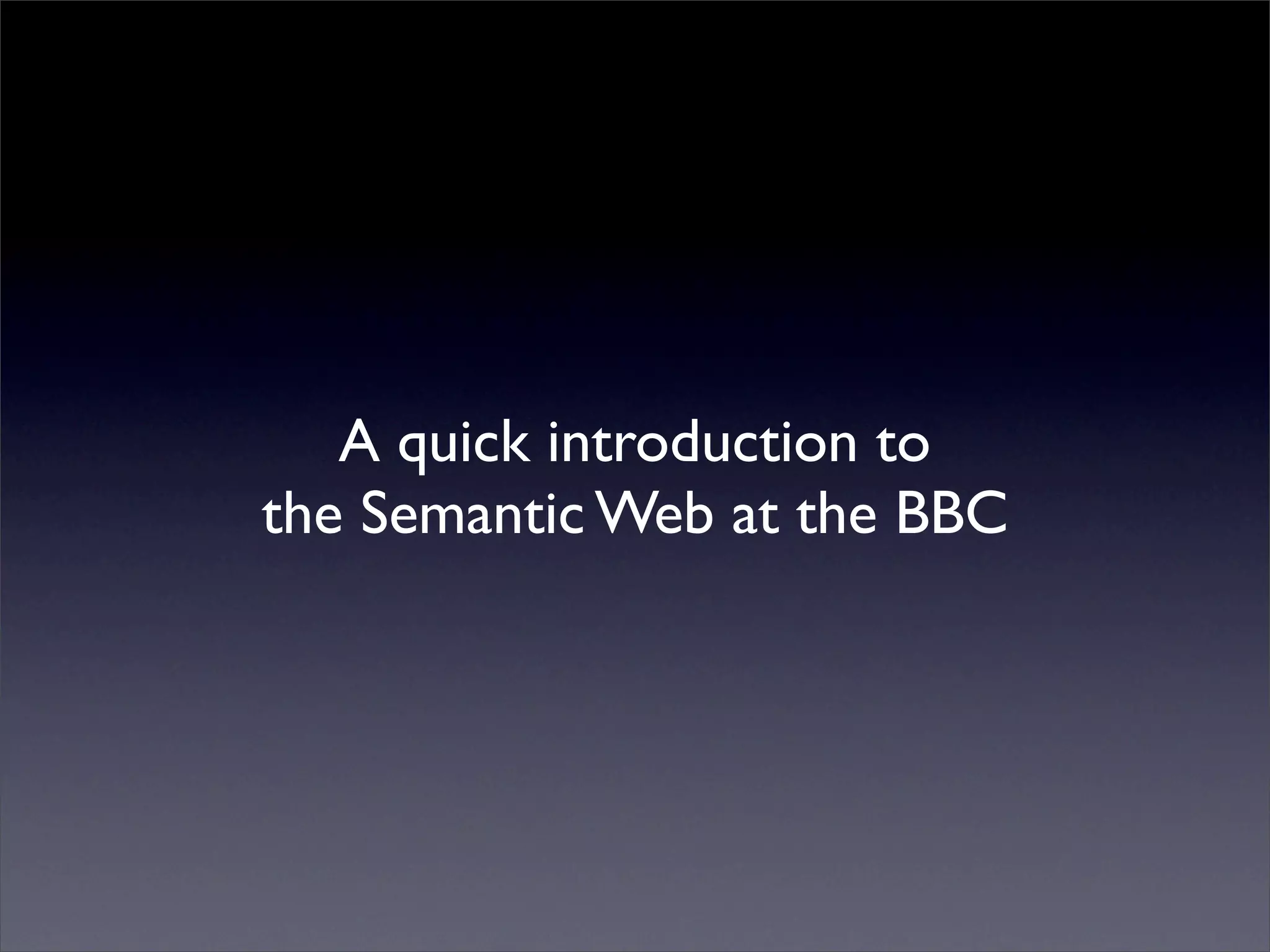 A Social Semantic BBC?