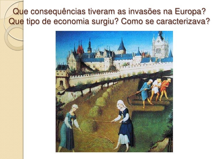 A sociedade europeia nos séculos ix a xii