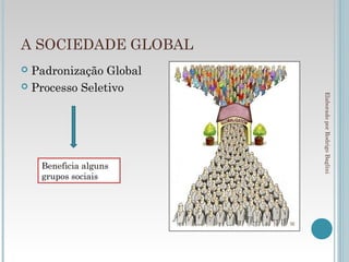 A SOCIEDADE GLOBAL
 Padronização Global
 Processo Seletivo




                        Elaborado por Rodrigo Baglini
    Beneficia alguns
    grupos sociais
 