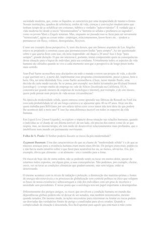 A sociedade líquida   bauman