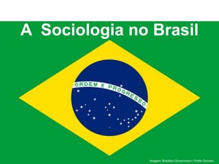 Ciências Humanas, Série 2º
A Sociologia no Brasil
A Sociologia no Brasil
Imagem: Brazilian Government / Public Domain.
 