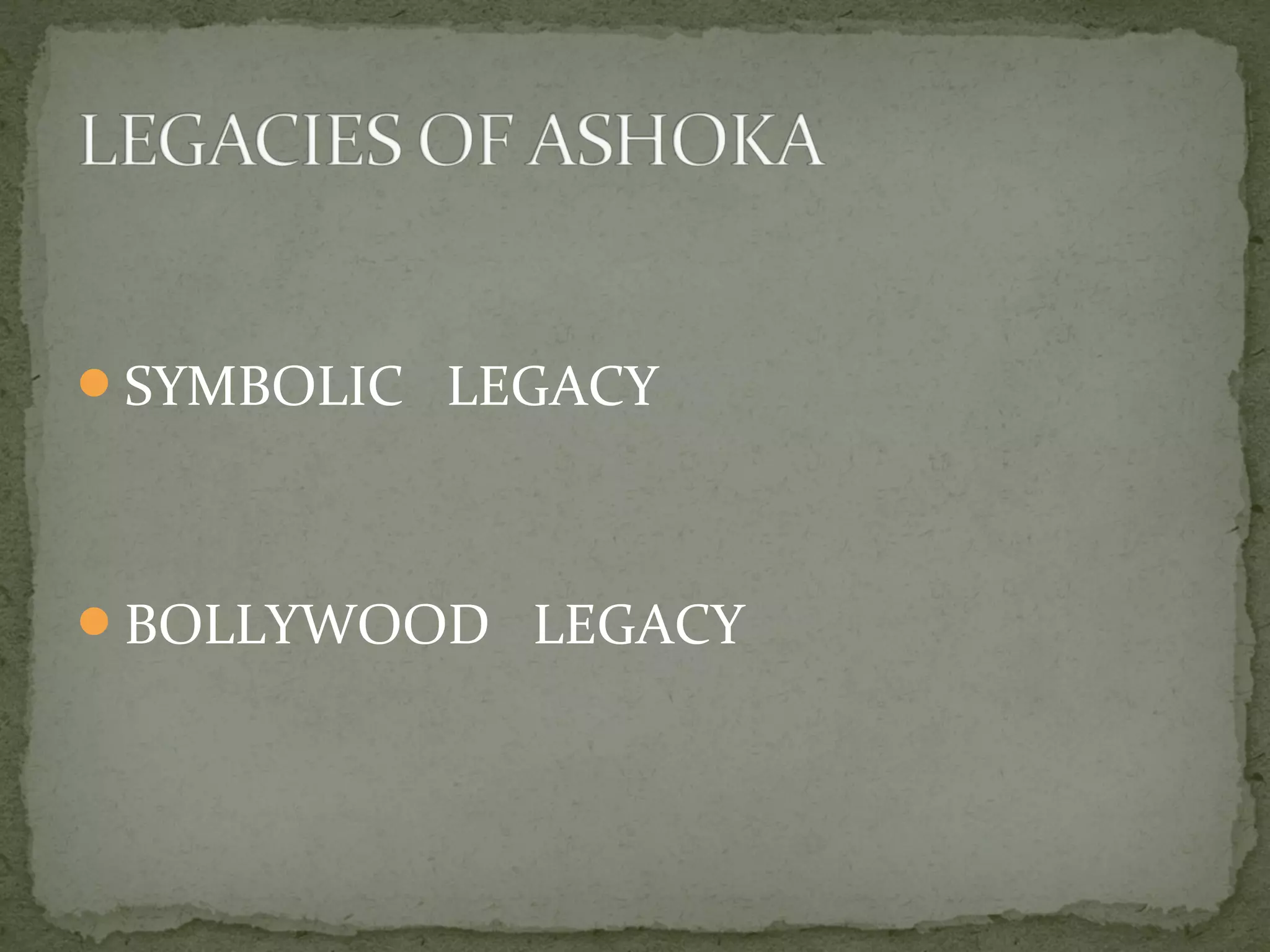 SYMBOLIC LEGACY
BOLLYWOOD LEGACY
 