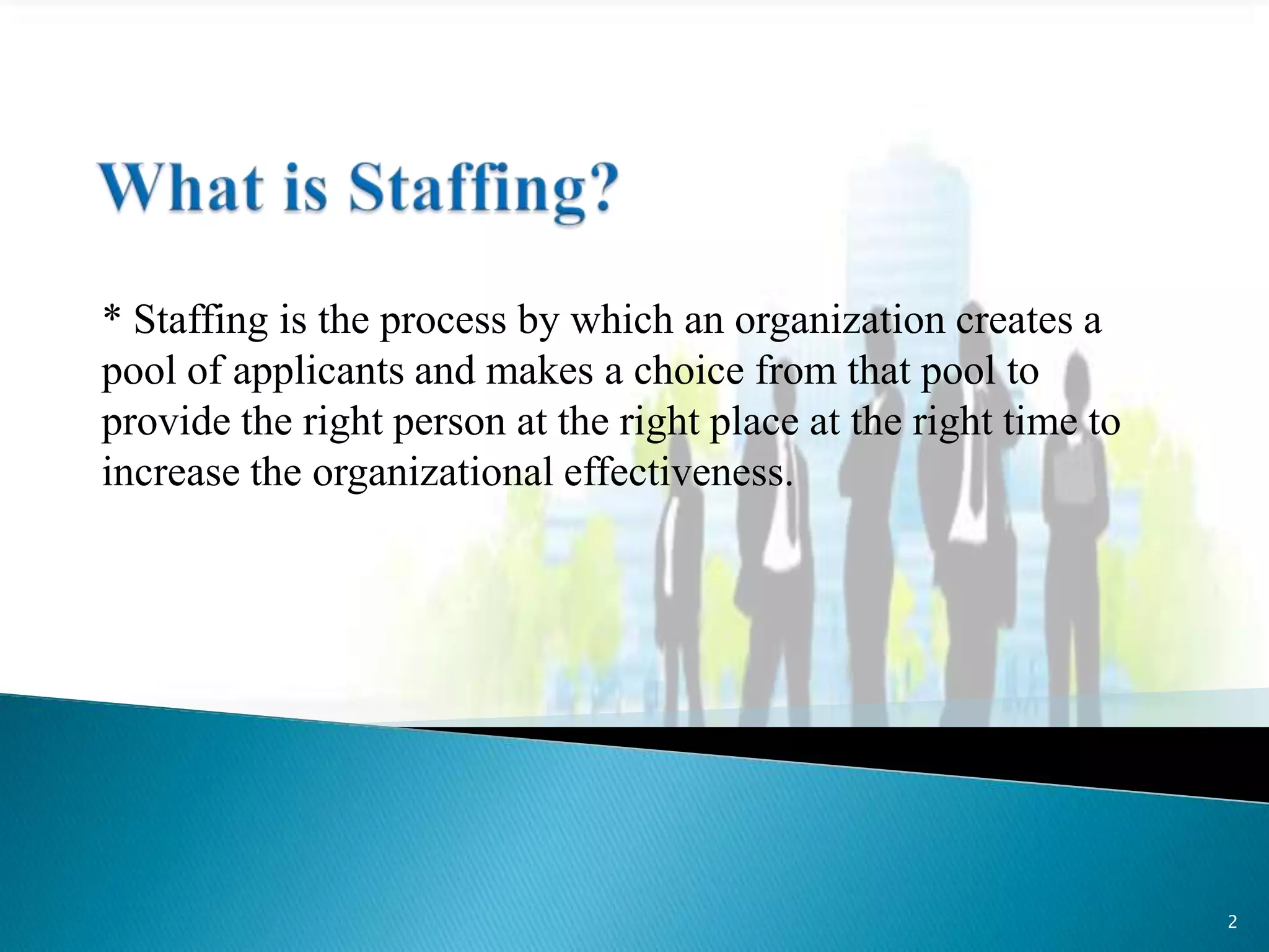 Staffing Problems | PPT