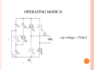 A solar power generation system with a seven level inverter | PPTX