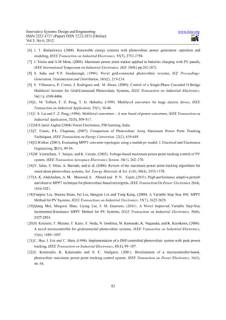 A solar pv based multistage grid tie inverter | PDF