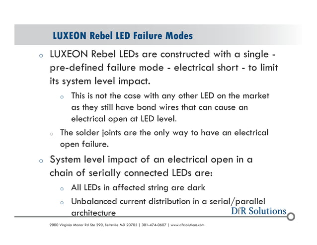 Soder Philips A solder joint reliability model for the philips lumileds luxeon rebel ...