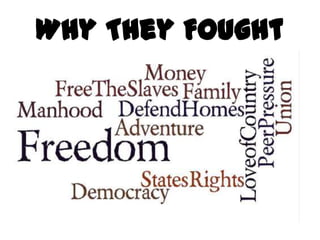 Why They Fought
