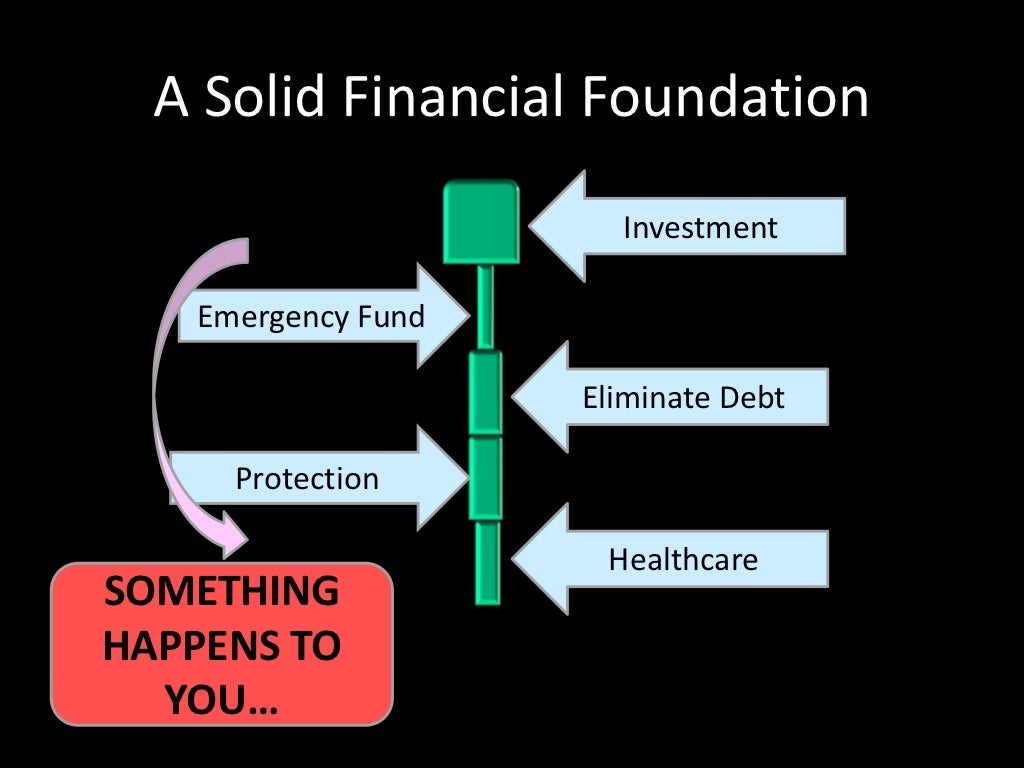 A solid financial foundation
