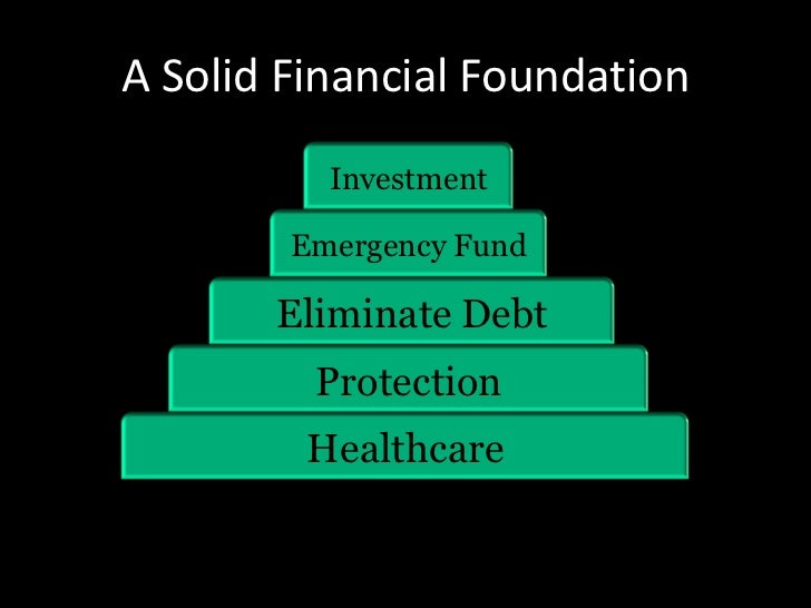 A solid financial foundation