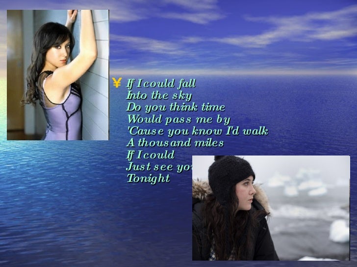I Walk Ten Thousand Miles Lyrics