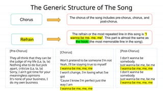 A Song Analysis Example A Powerpoint Presentation | PPTX