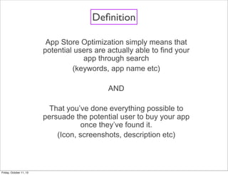 ASO Hacks: App Store Optimization Cheat Sheet | PDF