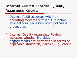 Presentation on audit quality management system | PPT