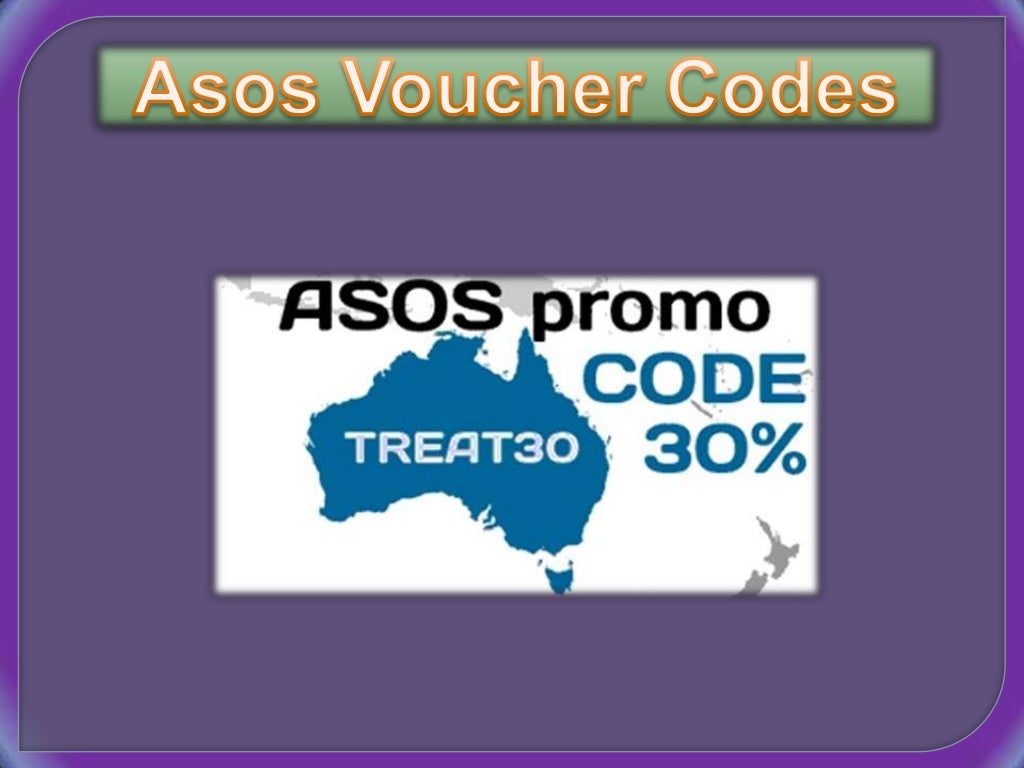 Asos voucher codes
