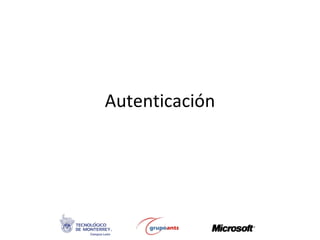 Autenticación 