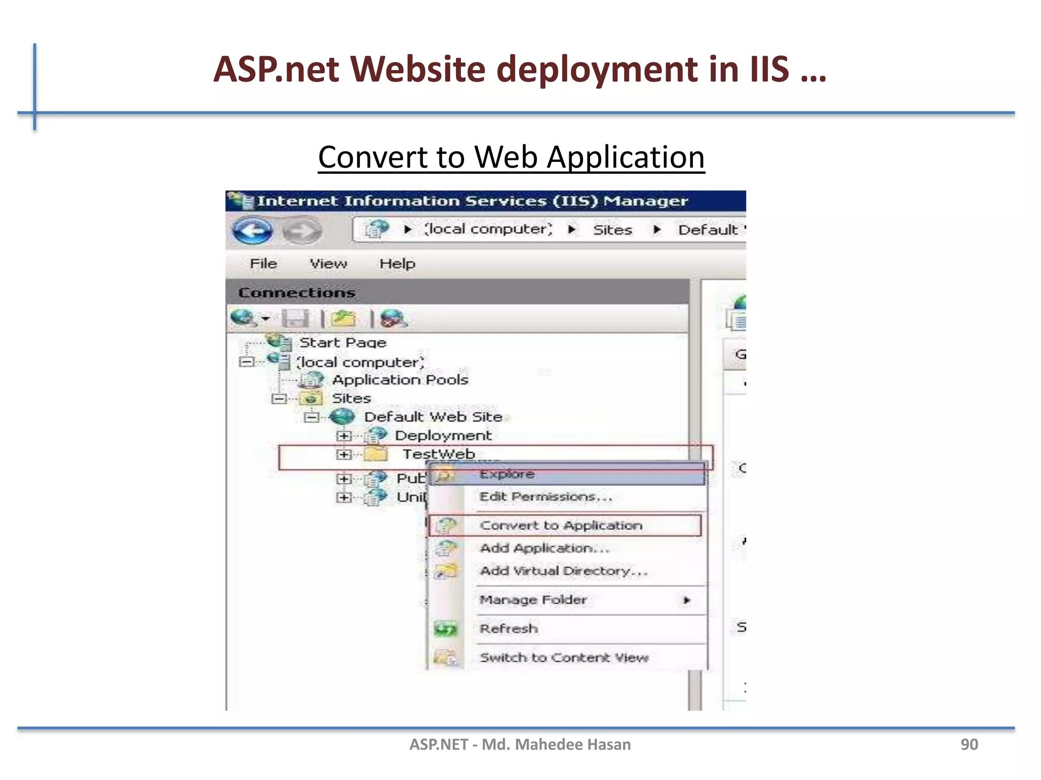 ASP.net Page Lifecycle …
MAHEDEE.NET 90
 