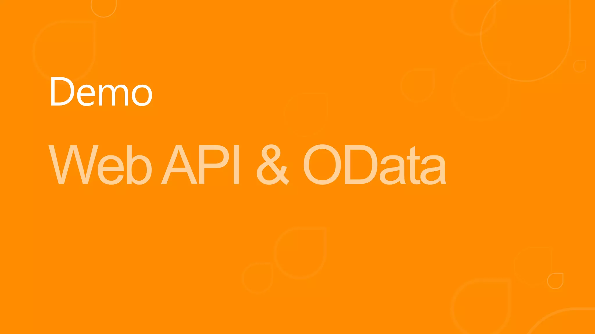 Web API & OData 