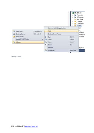 Edit by Nhiên IT (www.eg.vnao.vn)
Tên lớp "Phim".
 