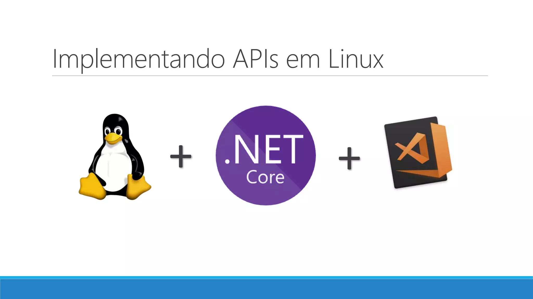Implementando APIs em Linux + + 